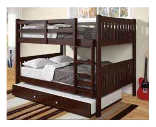 Bunkbed Twin Trundle Donco Kids