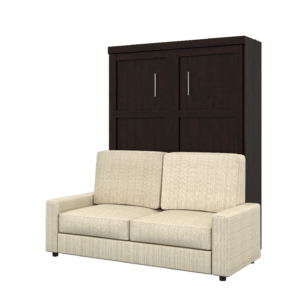 Bestar Furniture Queen Bed Sofa Set Tan