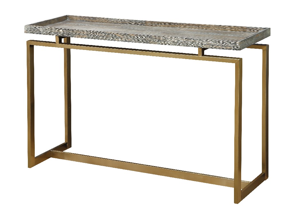 Biscayne Console Table In Biscayne Weathered - Coast To Coast 13640