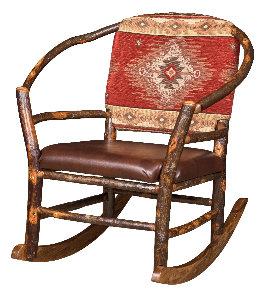 Earl Hoop Chair Rocker Natural Finish - Chelsea Home Furniture 420-1116