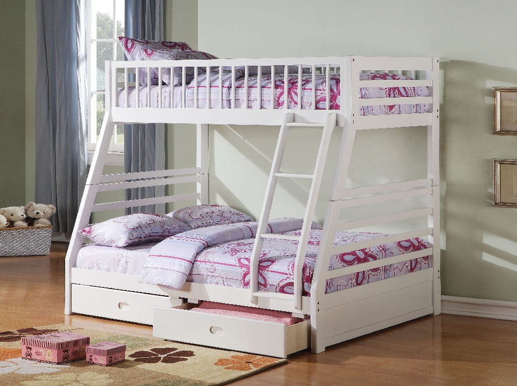Bunk Bed Twin White Acme