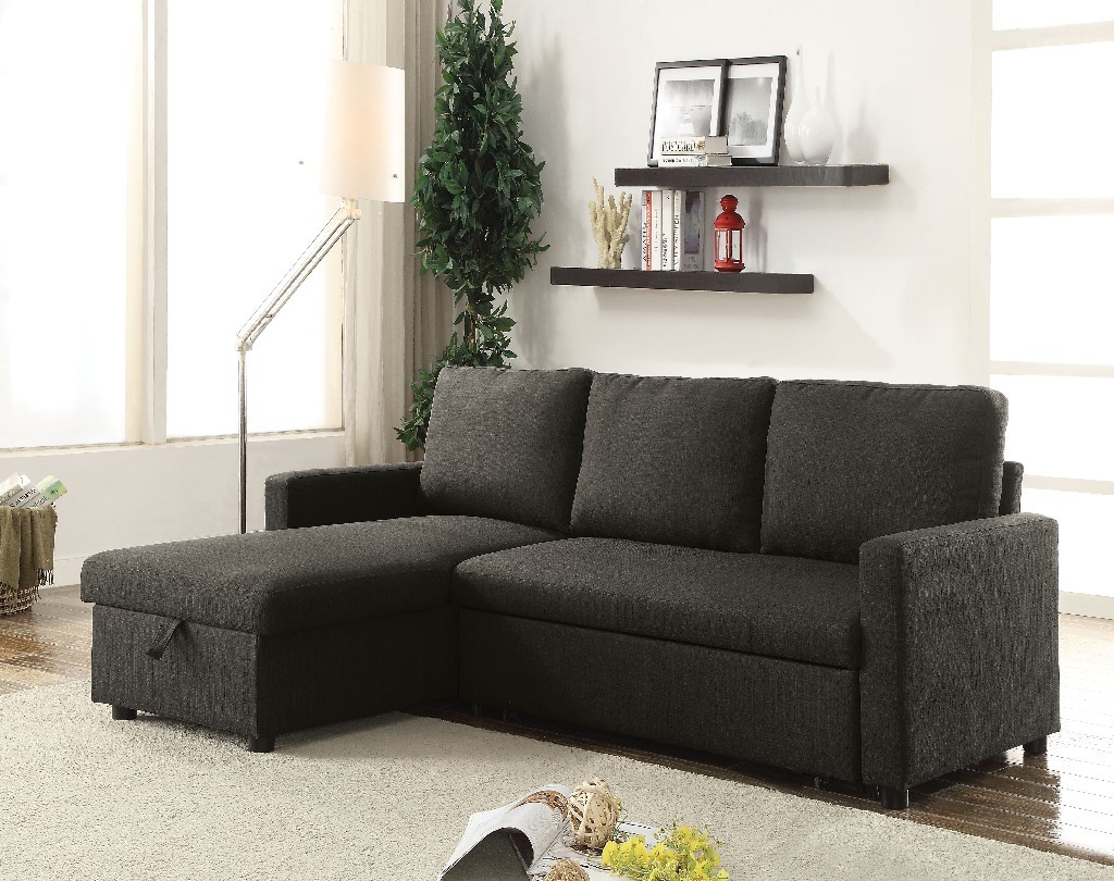 Sectional Sofa Sleeper Linen Acme