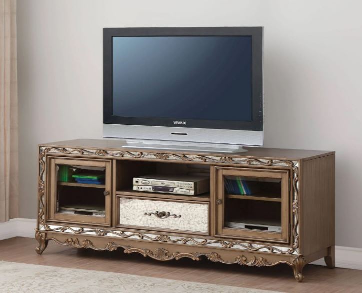 Acme Tv Stand Gold