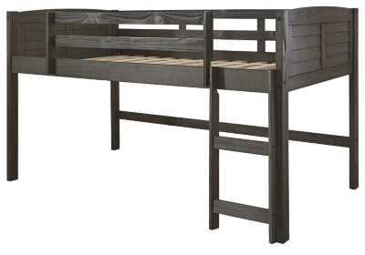 Signature Design Caitbrook Twin Loft Bed Frame In Gray - Ashley Furniture B388-62