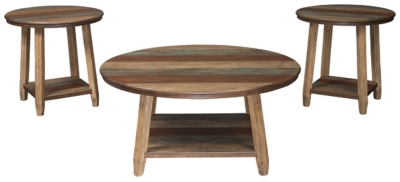 Signature Design Raebecki Occasional Table Set (Set of 3) - Ashley Furniture T221-13