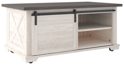 Signature Design Dorrinson Rectangular Cocktail Table - Ashley Furniture T287-1