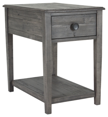 Signature Design Borlofield Rectangular End Table In Dark Gray - Ashley Furniture T831-3