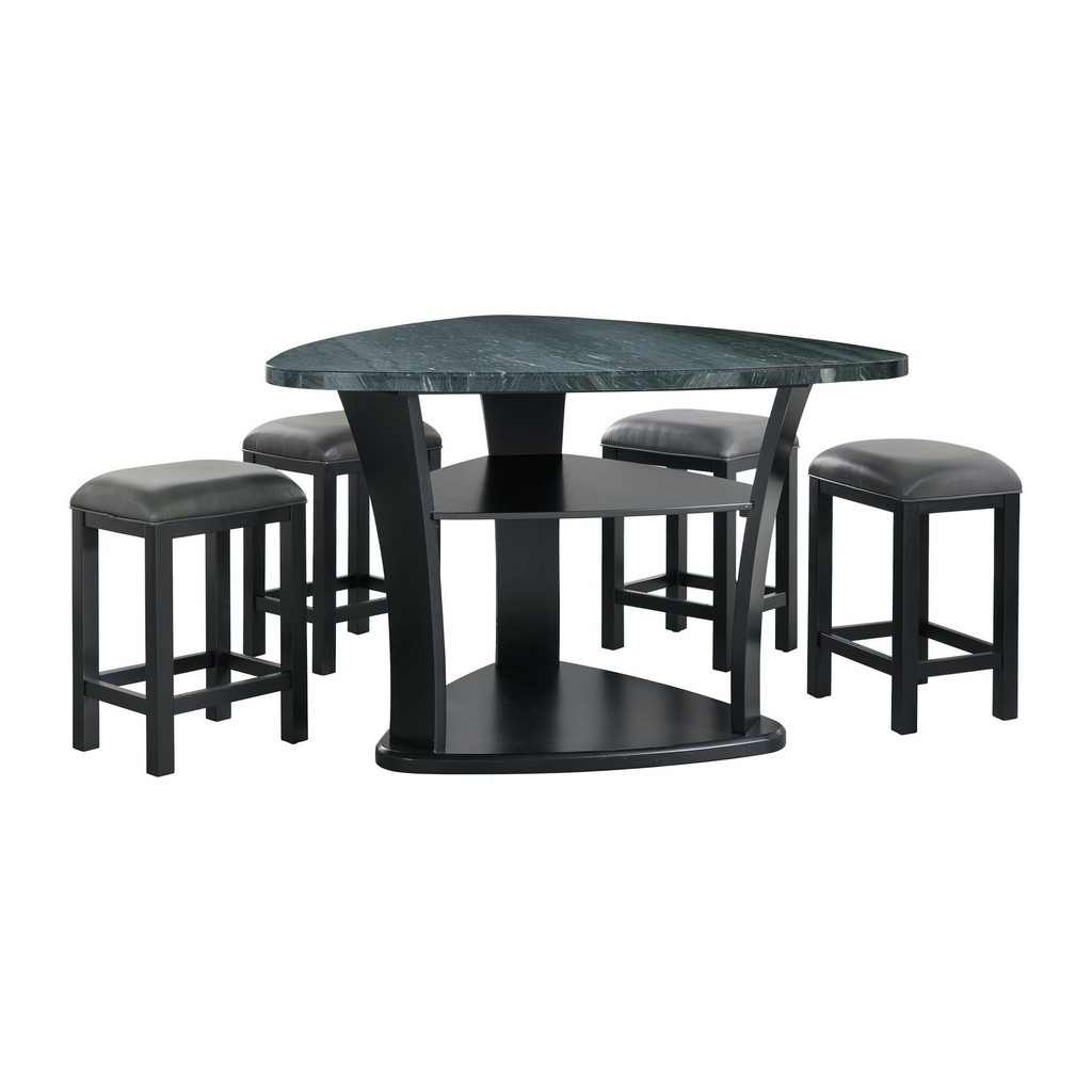 Counter Dining Set Table Stools