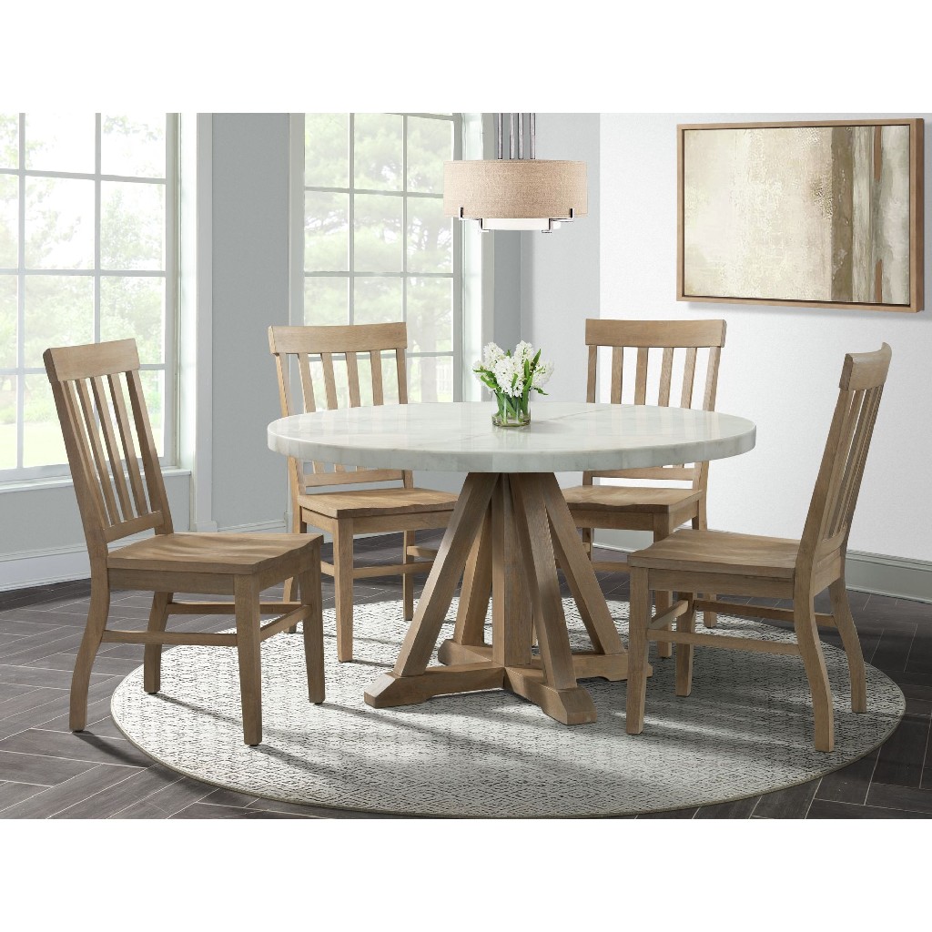 Picket House Furniture Round Dining Set Table Chairs