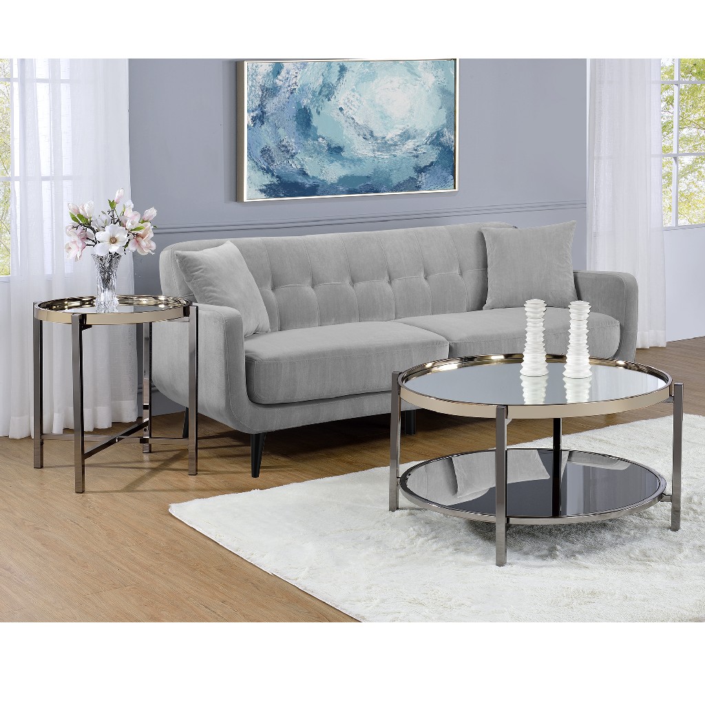 Monaco 2PC Occasional Set-Coffee Table &amp; End Table -  Picket House Furnishings CEH1002PC