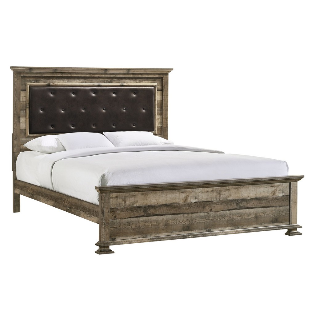 King Panel Bed Drift Picket House
