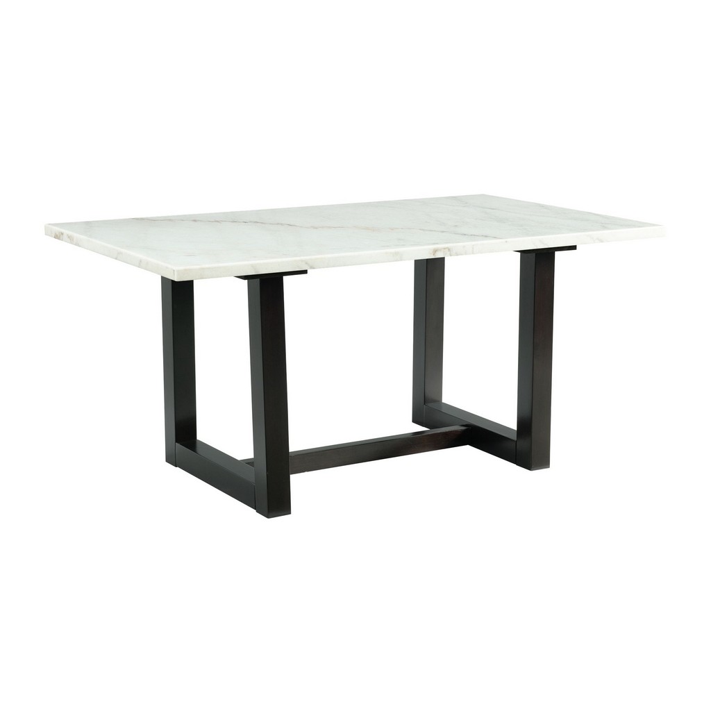 Florentina Dining T able with White Marble - Picket House Furnishings D.5277.DT