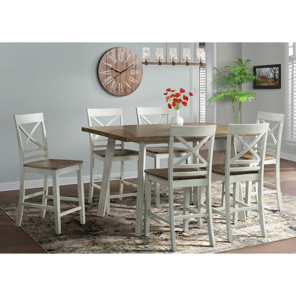 Counter Dining Set Table Chairs Picket House