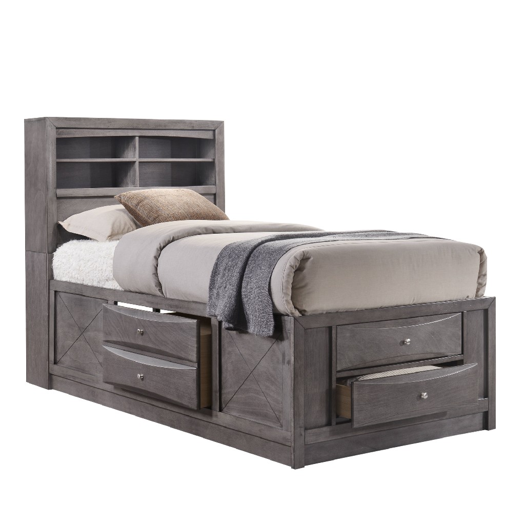 Picket House Twin Storage Bed