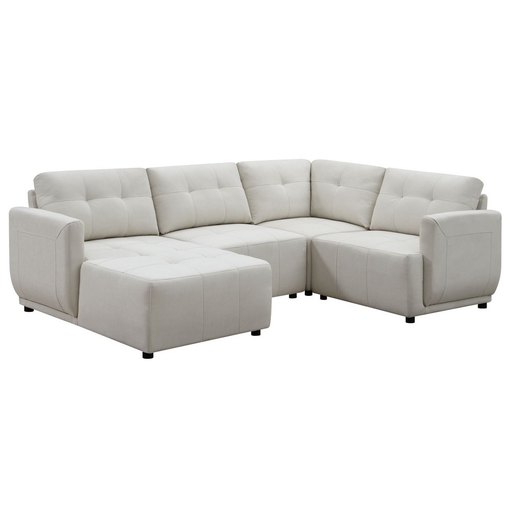 Right Hand Facing Modular Sectional Chaise Picket House