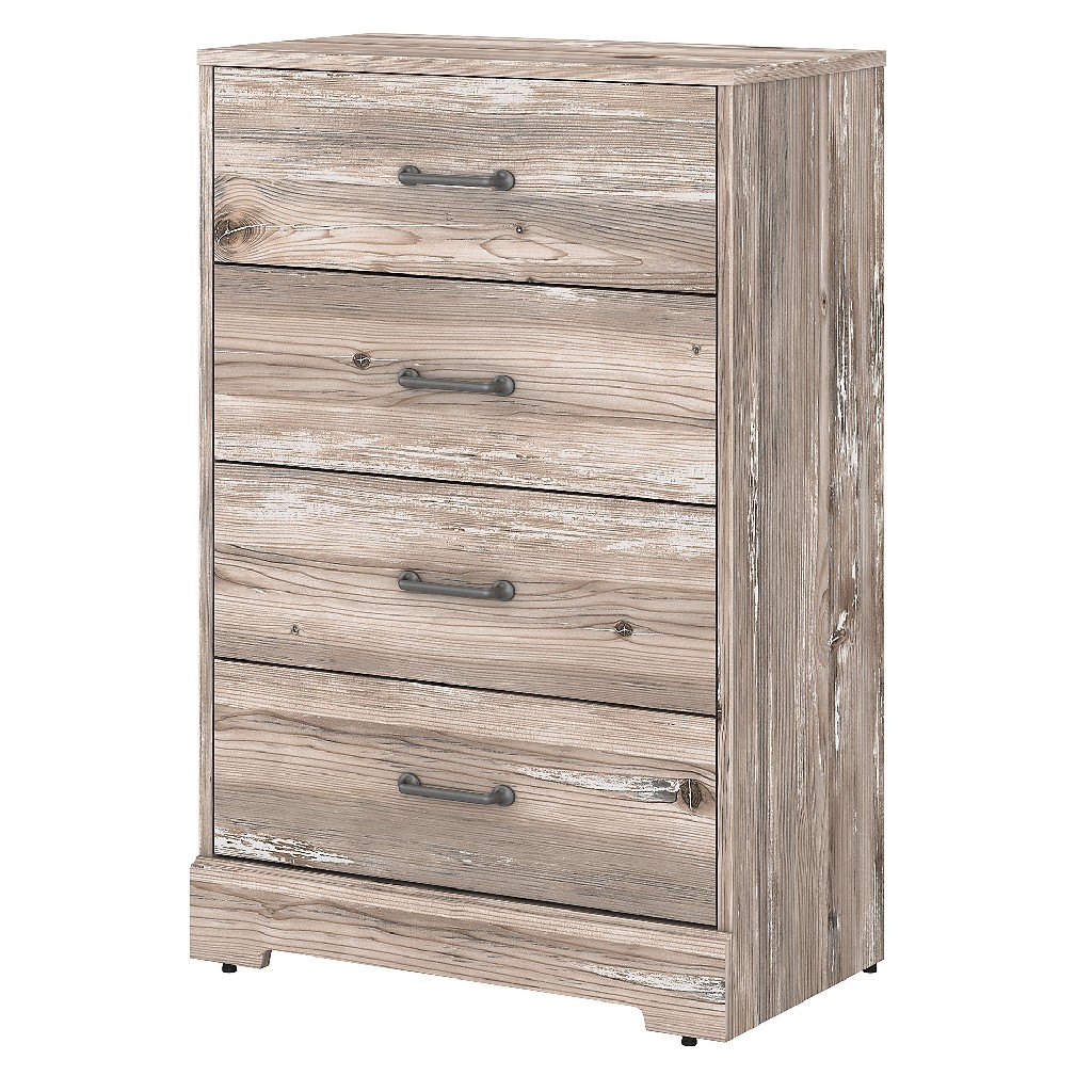 Kathy Ireland Home By Bush Furniture River Brook Chest Of Drawers In Barnwood - Bush Furniture Rbs132bn