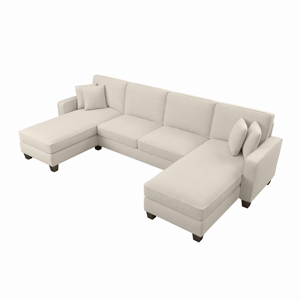 Sectional Couch Chaise Lounge Cream Bush