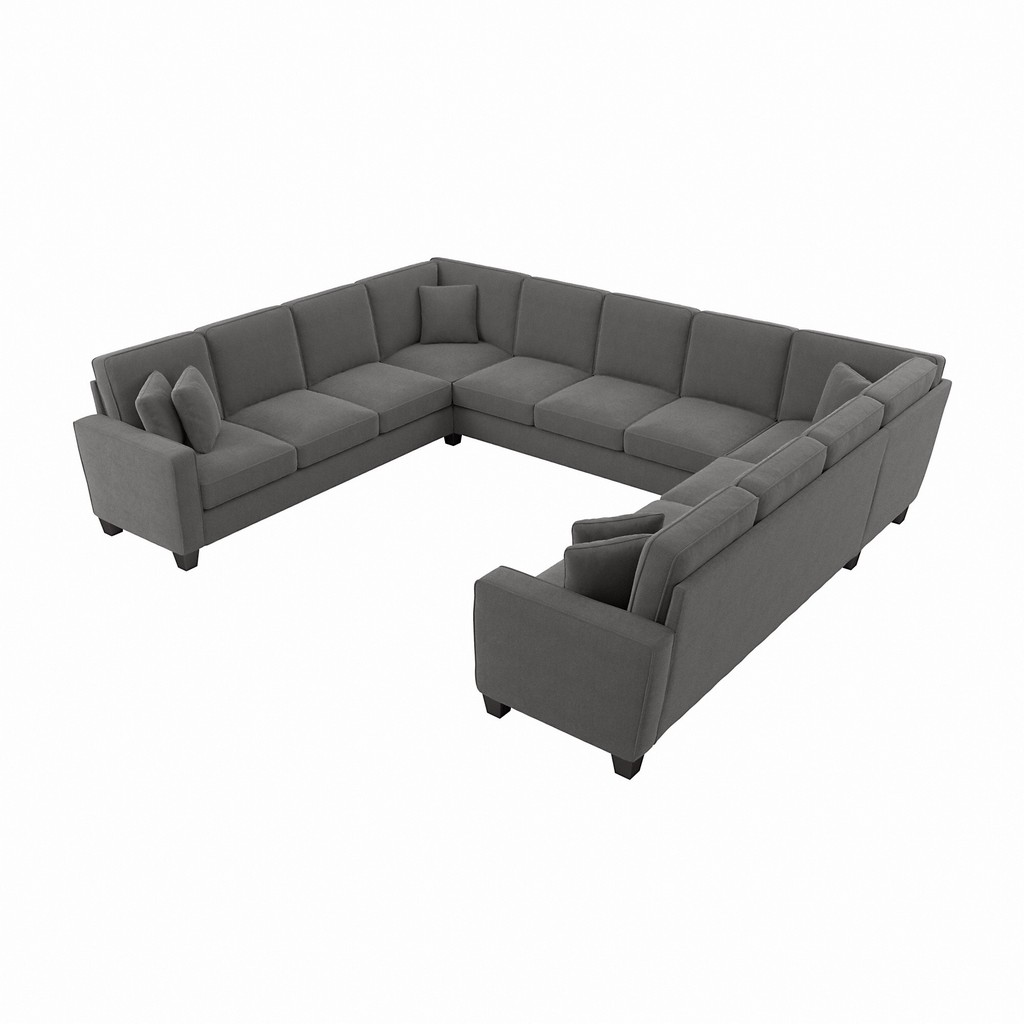 Sectional Couch Gray Bush