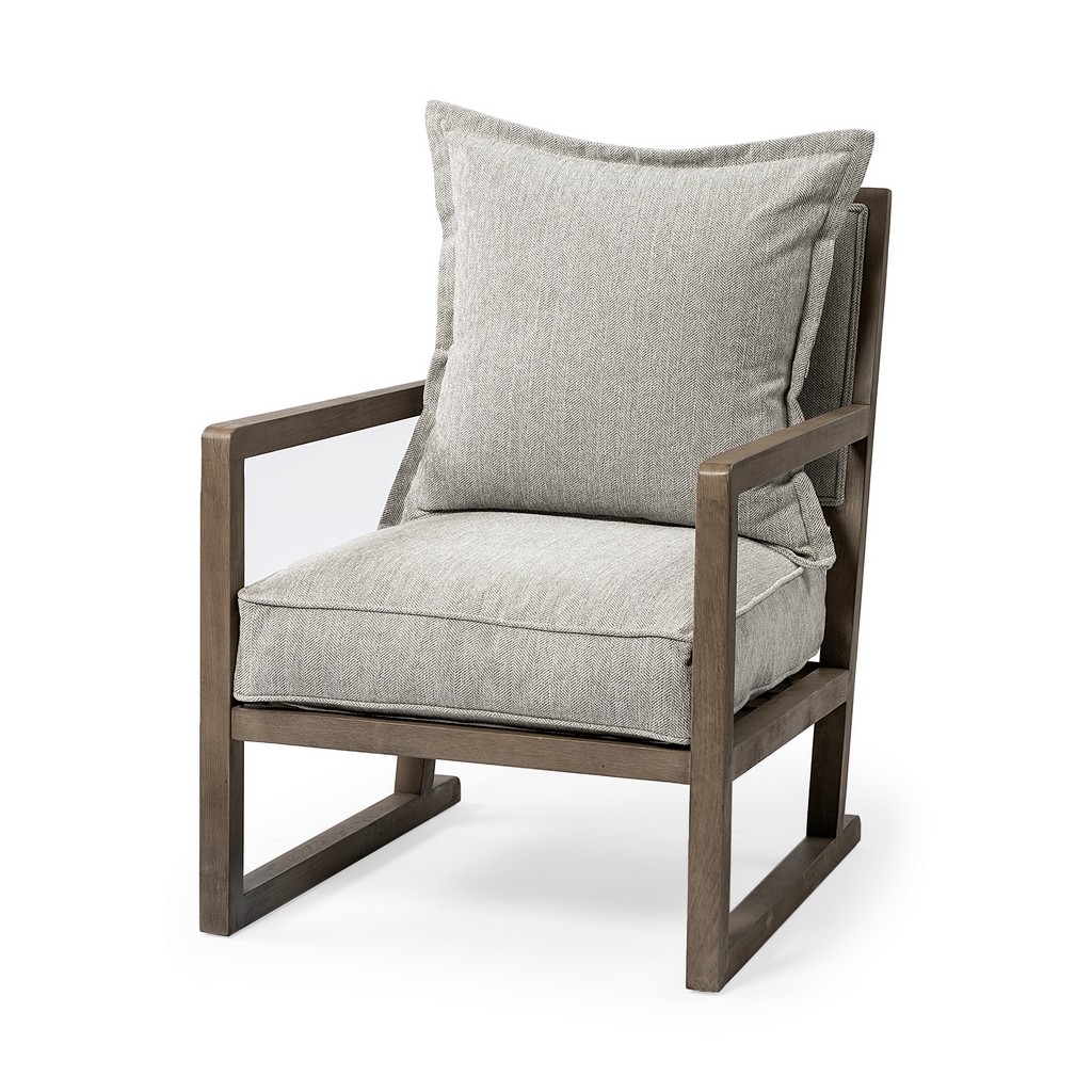 Mercana Furniture Wood Accent Chair