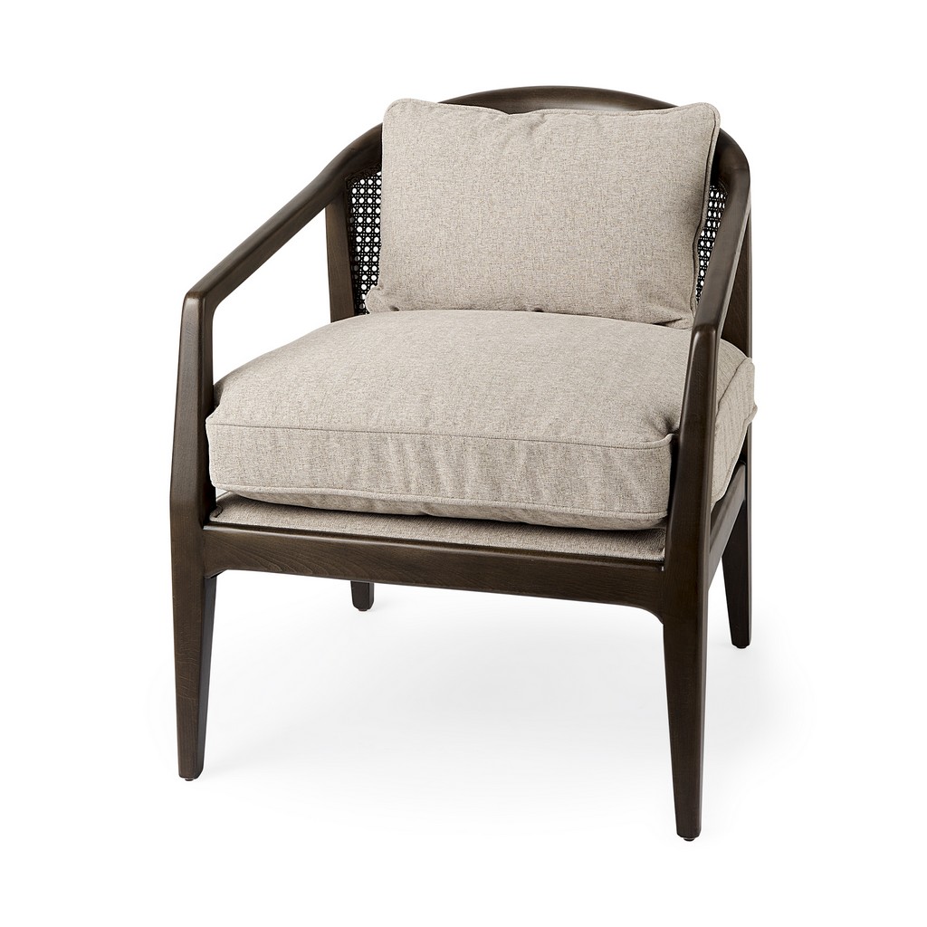Mercana Wood Seat Back Accent Chair