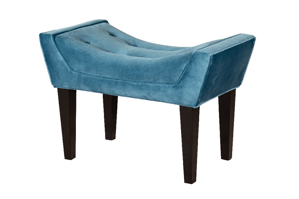Maddie Upholstered Bench In Chantel Teal - Leffler Home 13000-03-72-01