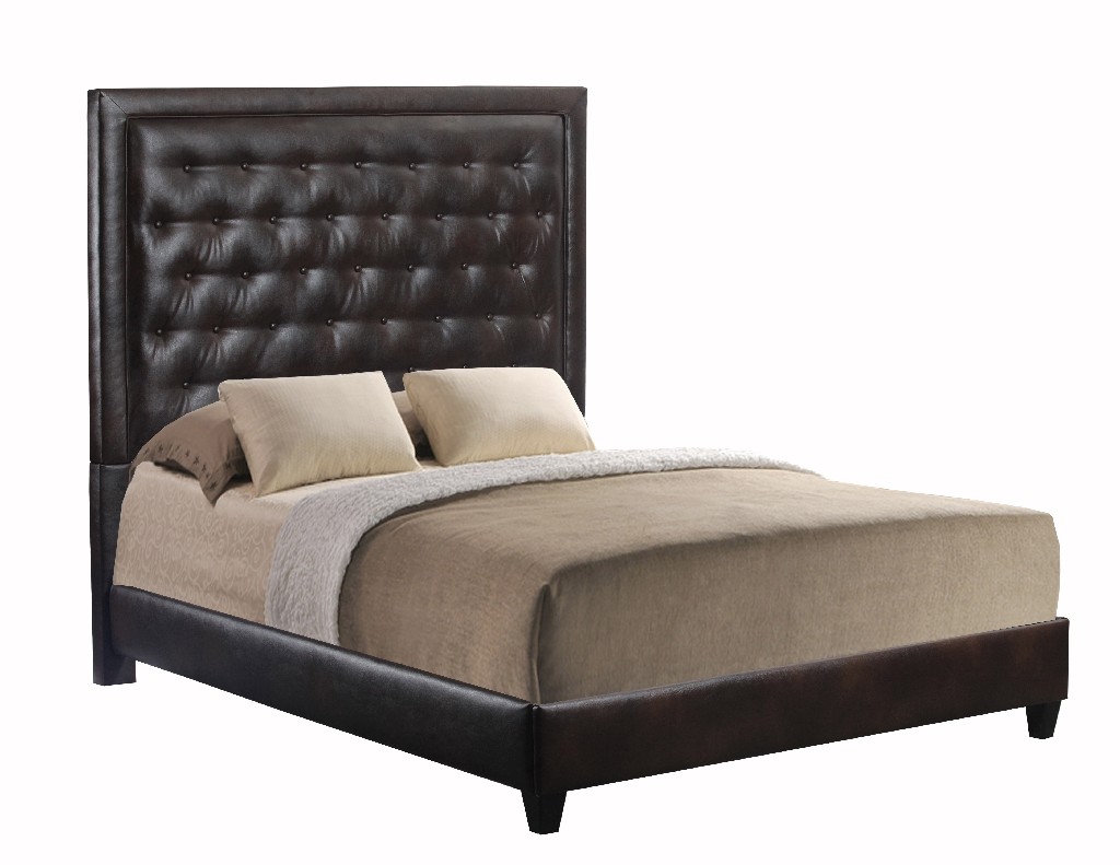 Leffler Queen Upholstered Bed Footboard