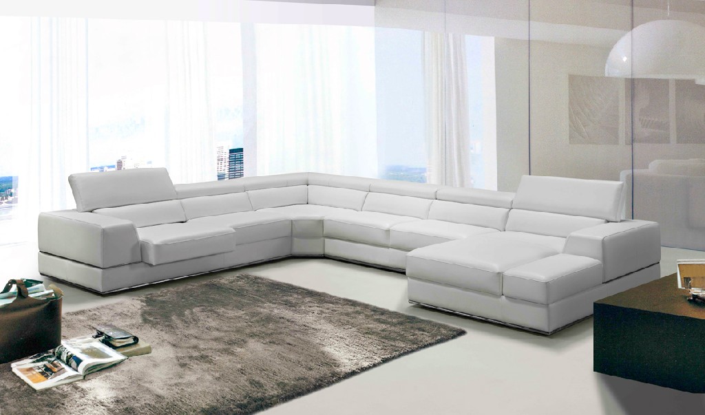 Leather Sectional Sofa Vig