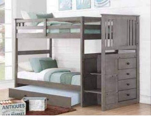 Twin Bunkbed Trundle Donco Kids