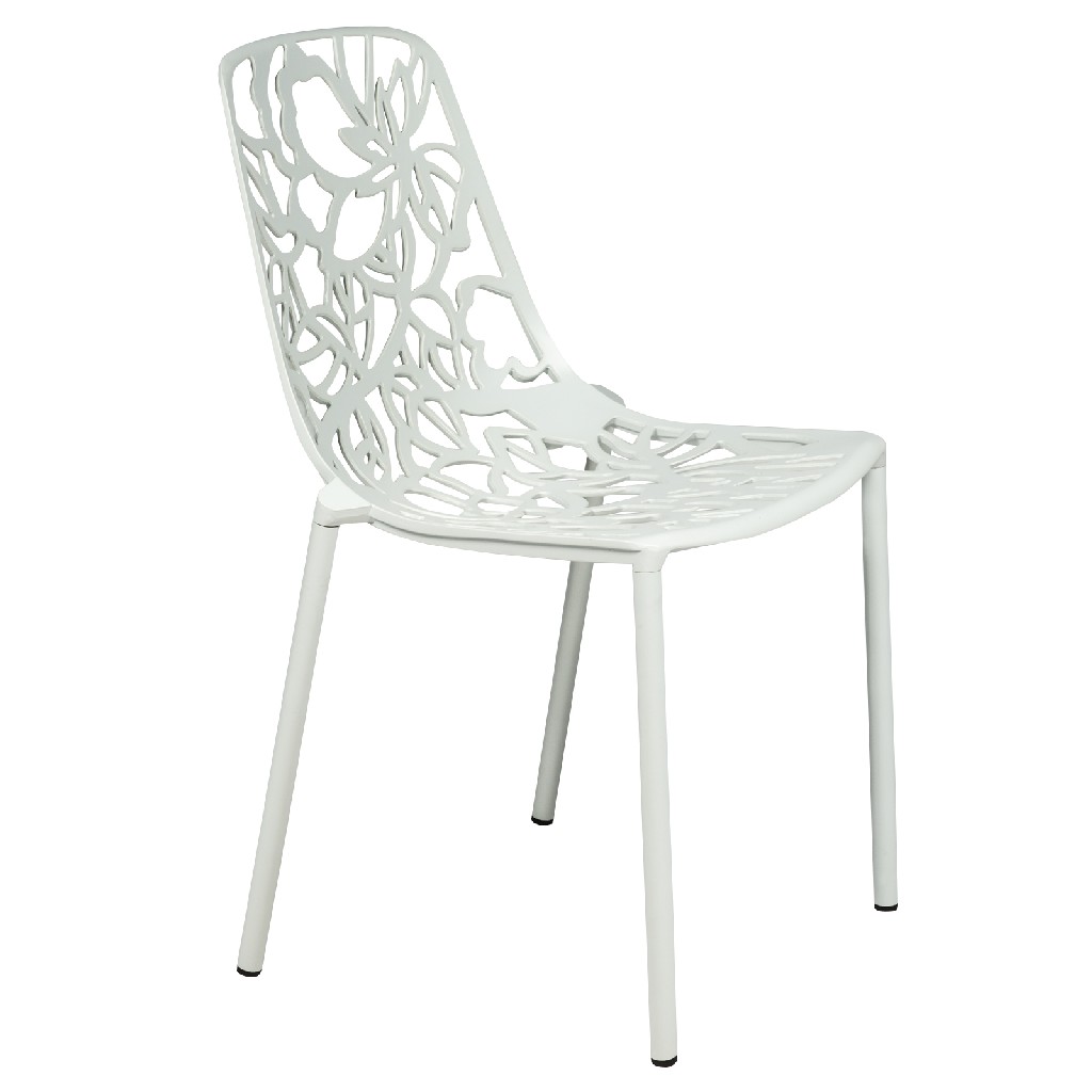 Modern Devon Aluminum Chair - Leisuremod Dc23w