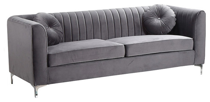 Living Room Sofa Gray Best Master