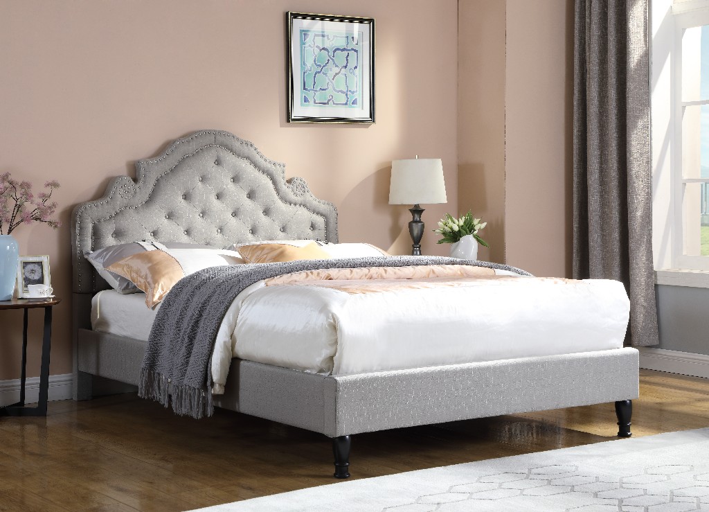 California King Bed Grey Best Master