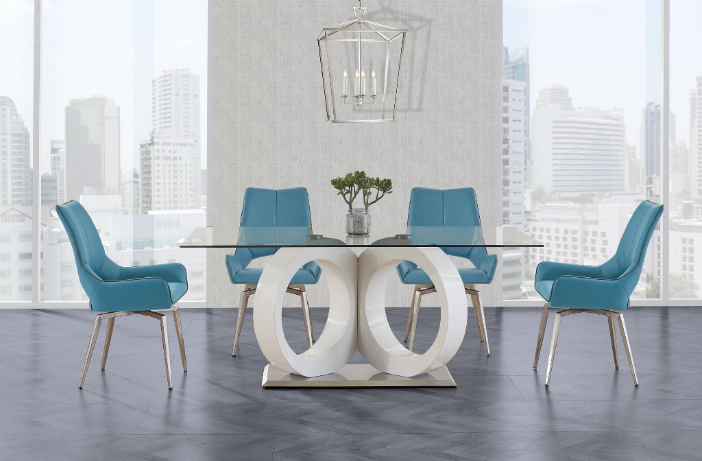 Dining Table White Global