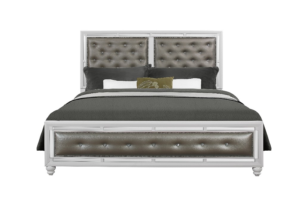 King Bed In White - Global Furniture Usa Mackenzie-kb
