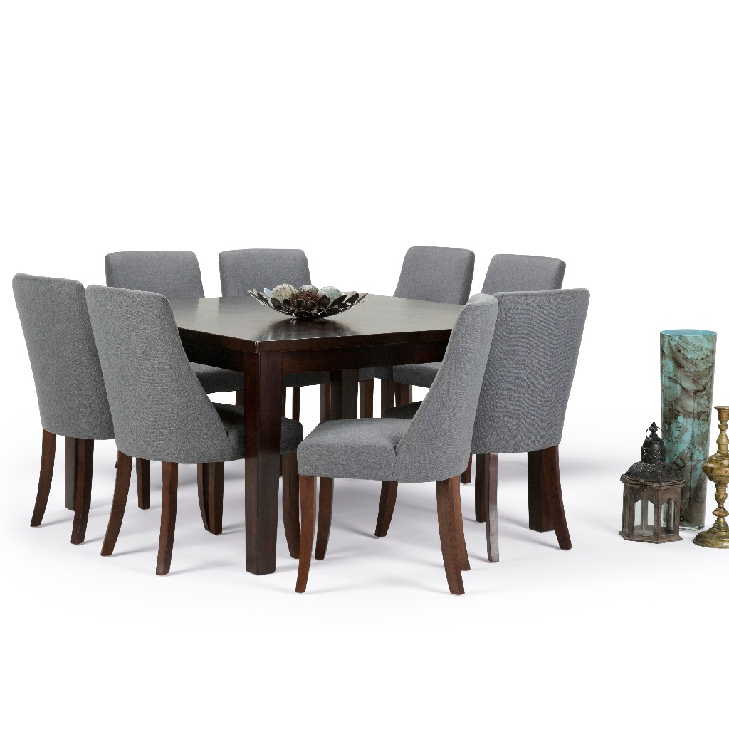 Dining Set Chairs Linen Table Simpli