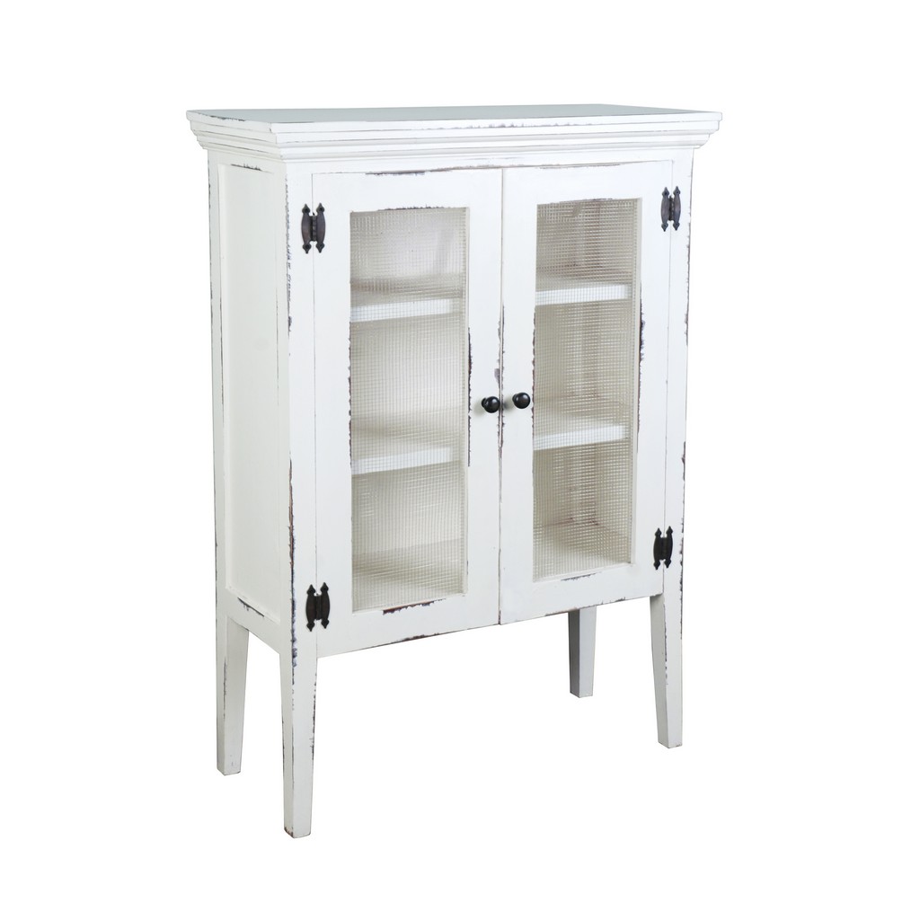 Sunset Trading Cottage 2 Door Accent Cabinet - Sunset Trading Cc-cab1282ld-ww