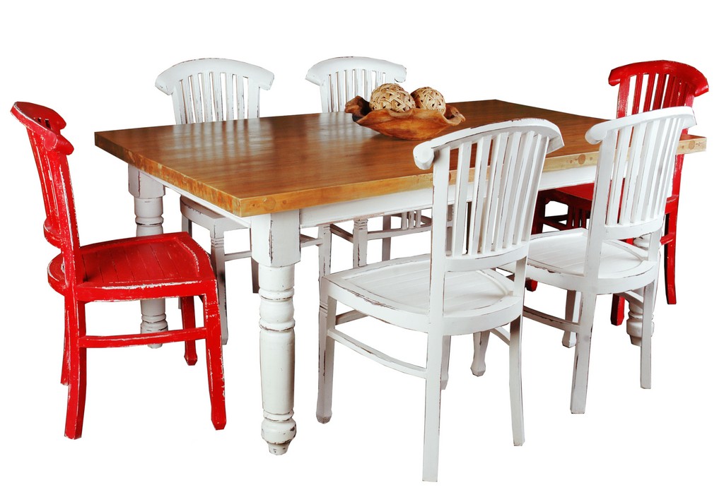 Dining Table Set White