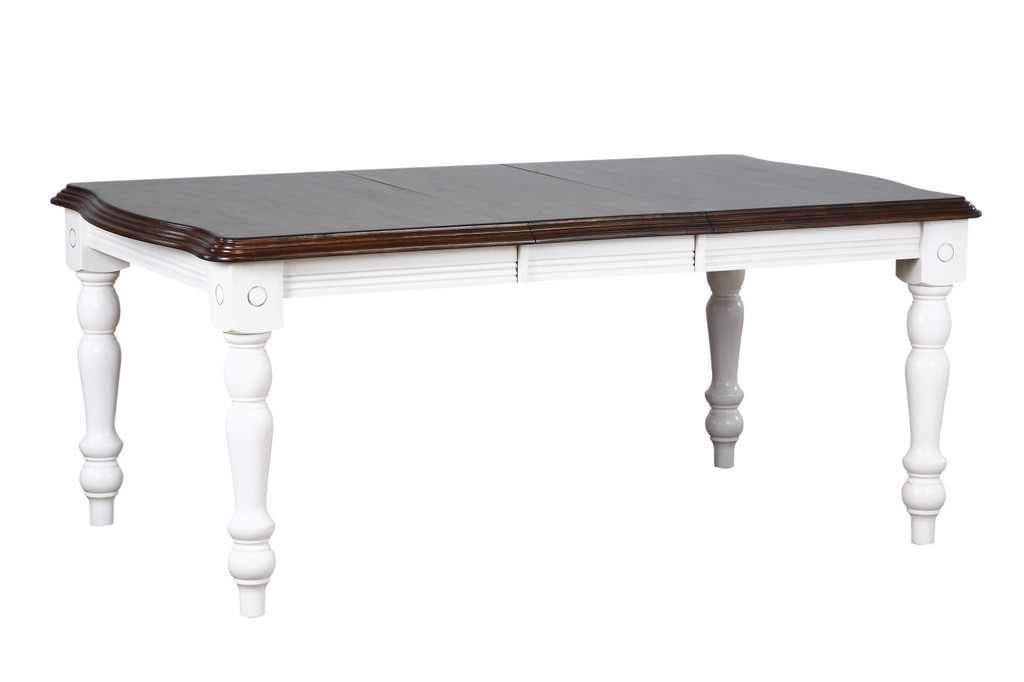 Sunset Extendable Dining Table Chestnut Top