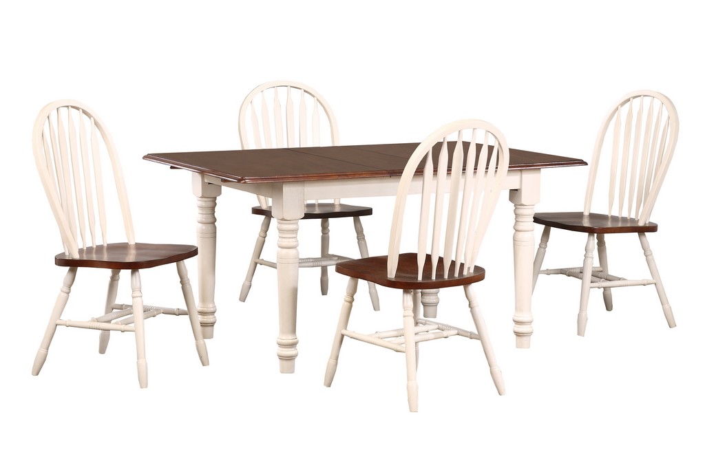 Sunset Dining Set Arrowback Chairs