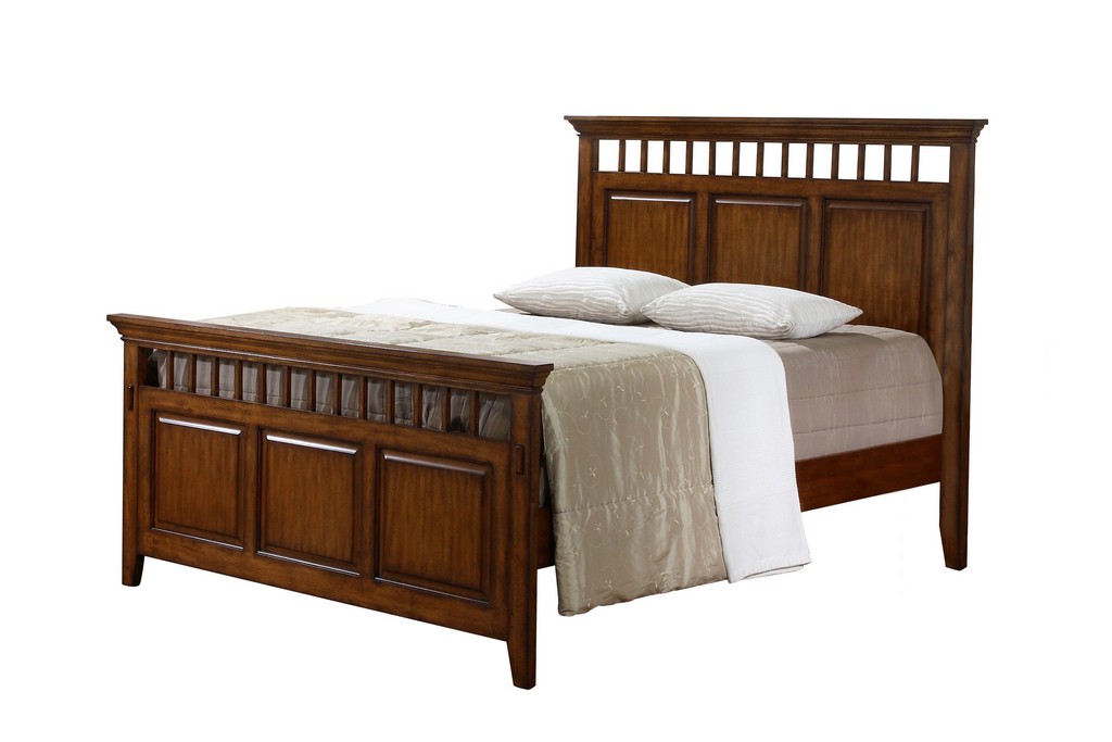 Sunset Trading Tremont Queen Bed In Distressed  Brown - Sunset Trading SS-TR900-Q-BED