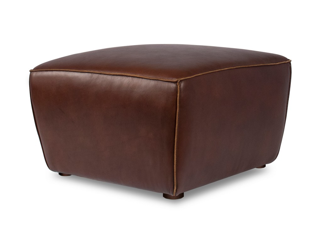 Sunset Furniture Leather Ottoman