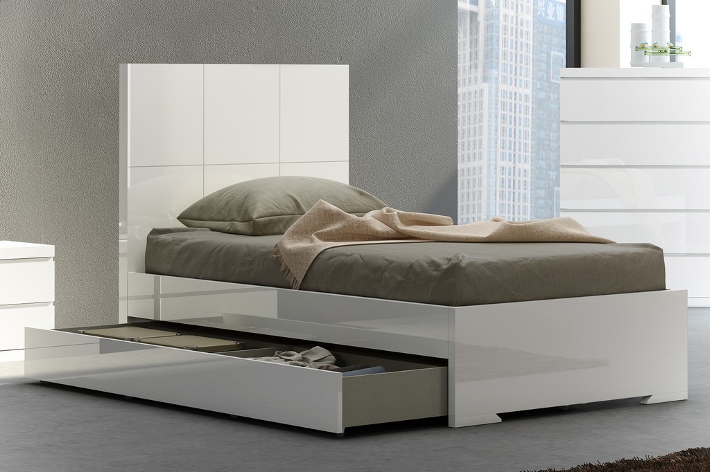 Whiteline Furniture Bed Twin Trundle Mattress