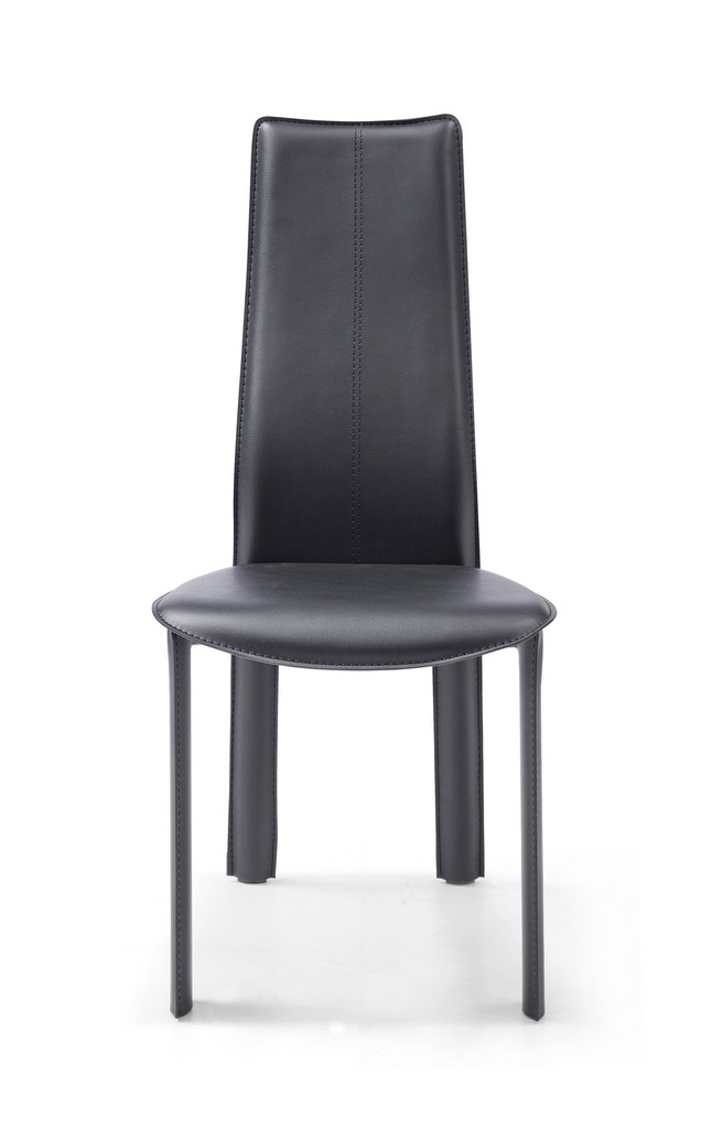 Dining Chair Hard Leather Whiteline