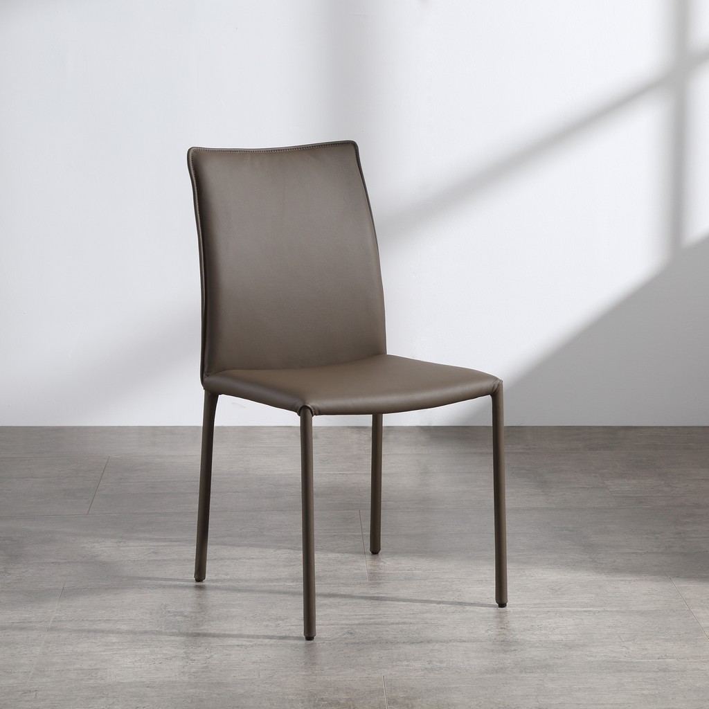 Dining Chair Leather Whiteline