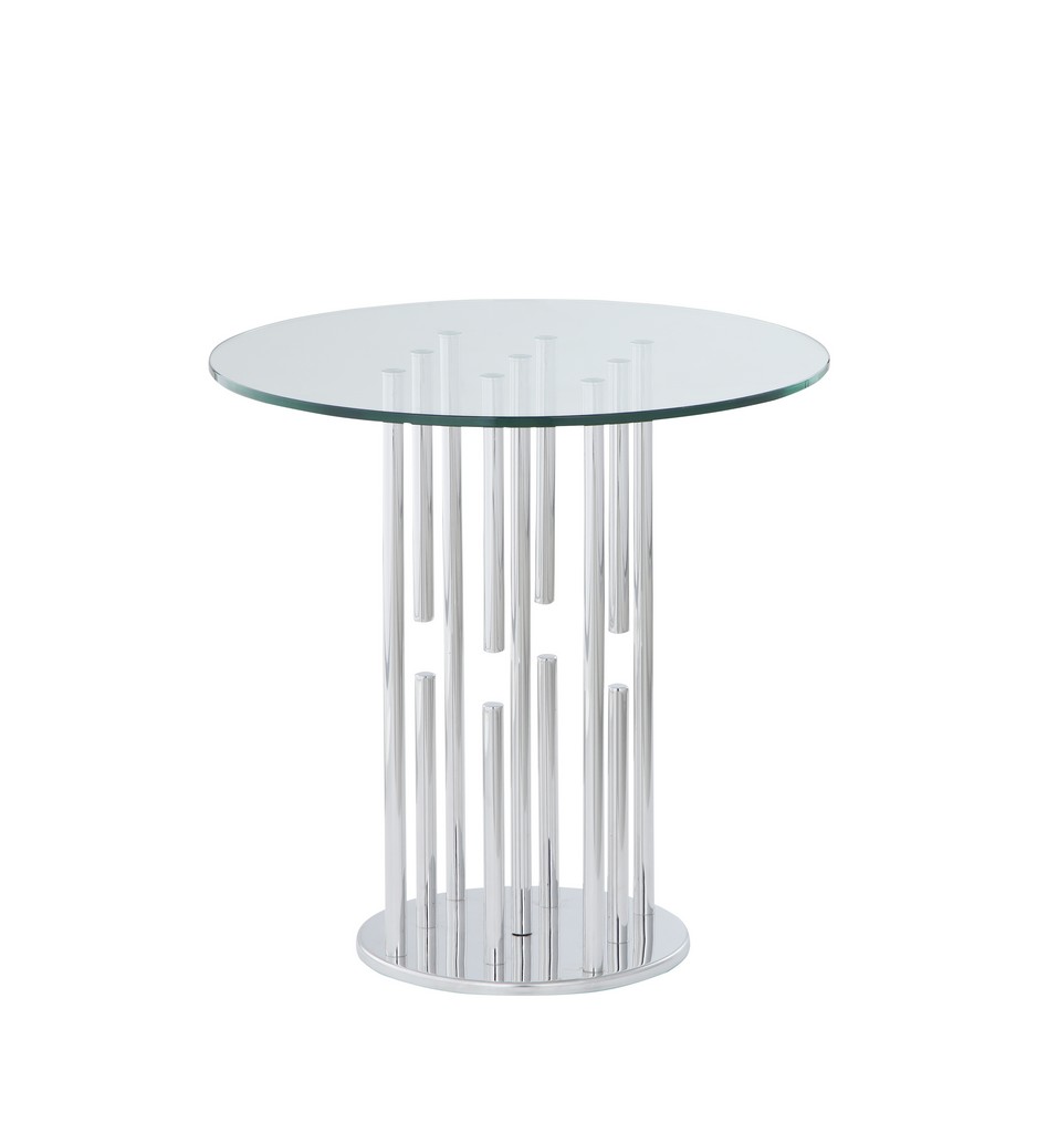 Chintaly Furniture Pedestal Lamp Table
