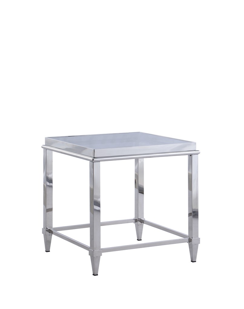 Lamp Table Glass Top Trim Chintaly