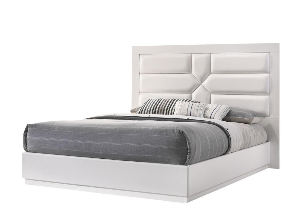 Contemporary King Size Bed - Chintaly Amsterdam-bed-kg