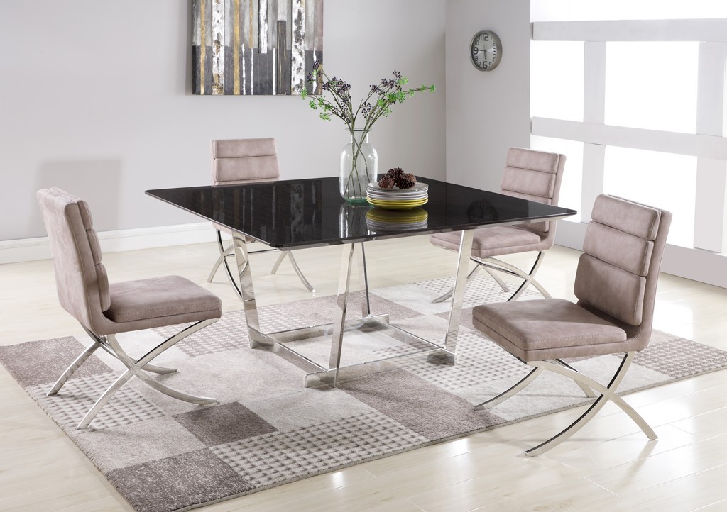 Dining Set Square Table Chairs