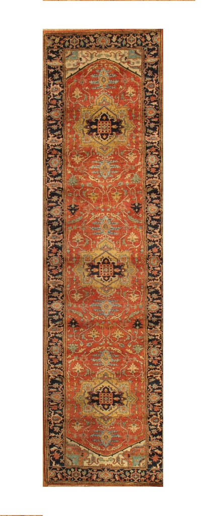 Pasargad Knotted Wool Runner