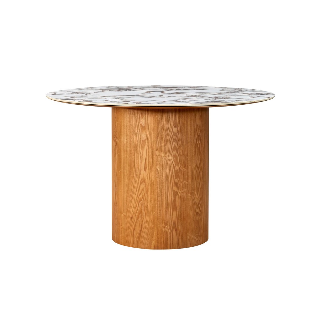 Tamara Ceramic Round Dinette Table - TOV-D68681
