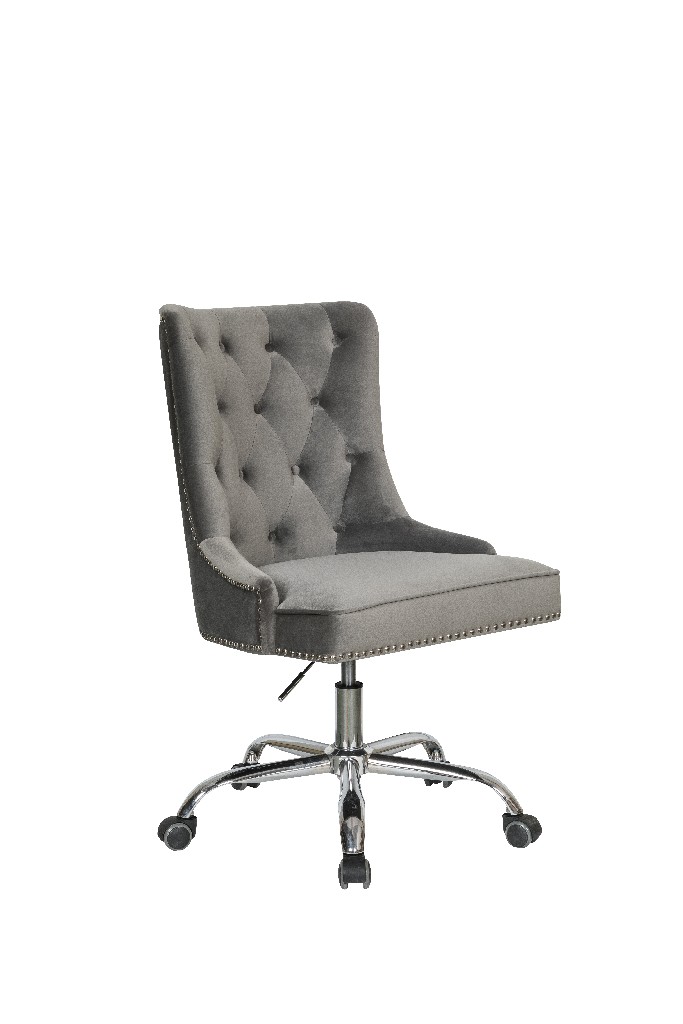 Coaster | Office | Velvet | Modern | Chair | Grey